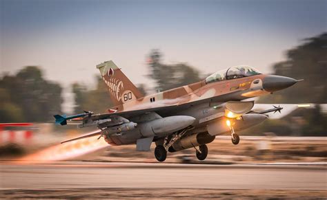Israeli Air Force F 16 Fighter Jets Land In Germany For The First Time