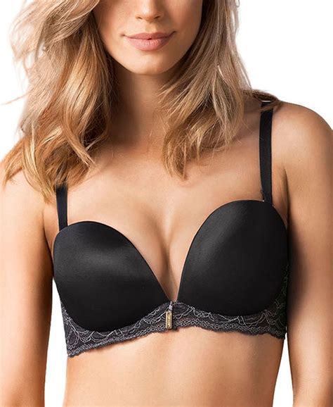 Leonisa Lace Balconet Bra With Triple Push Up And Reviews Bras And Bralettes Women Macys