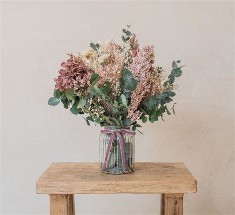 Jarrón con flores preservadas Estándar Camomile Bouquet