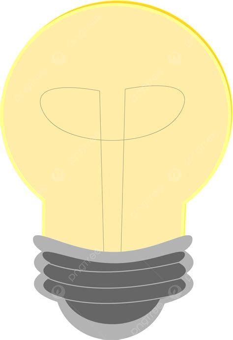Light Bulb Vector Color Illustration Bright Edison Electric Vector