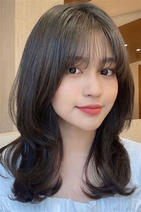 55 Trendiest Korean Hairstyles And Haircuts For Women Bangs With