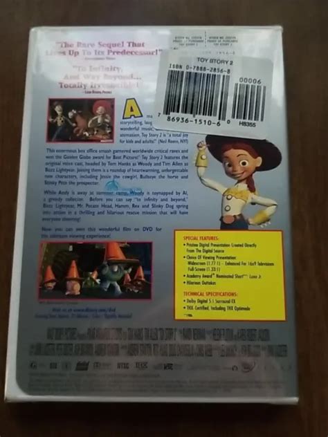 Toy Story 2 Dvd Thx Digitally Mastered Widescreen Sealed New 999