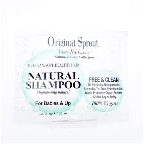 Lamboplace Original Sprout Natural Shampoo 125oz Sproutpack