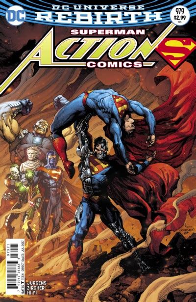 Action Comics 2016 979 Vfnm Gary Frank Cover Superman Dc Universe