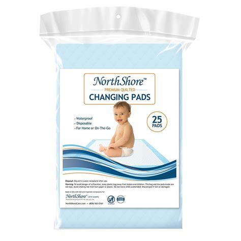 Northshore Premium Disposable Changing Pads 17x24 In Case100 425s