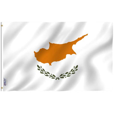 Other Collectable Country Flags Cyprus Flag 3 X 5 External Use Banner