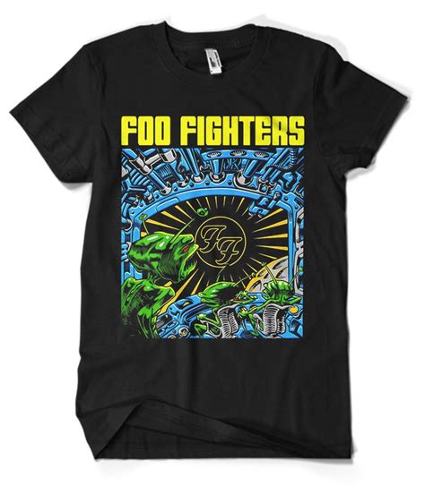 Foo Fighters T Shirt Foo Fighters Rock T Shirts Foo Fighters Tshirt