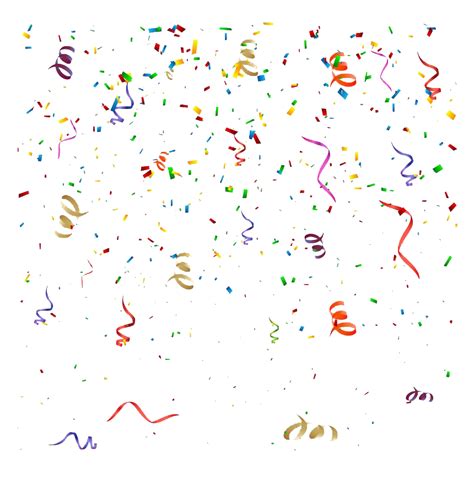Birthday Confetti Png Transparent Image Png Arts