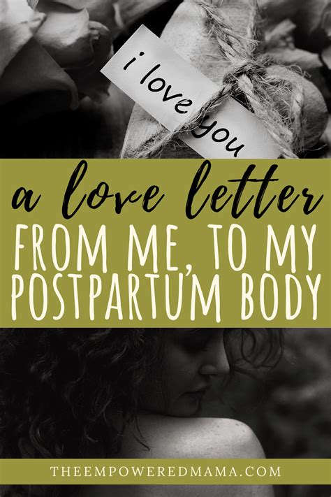 a love letter to my postpartum body the empowered mama