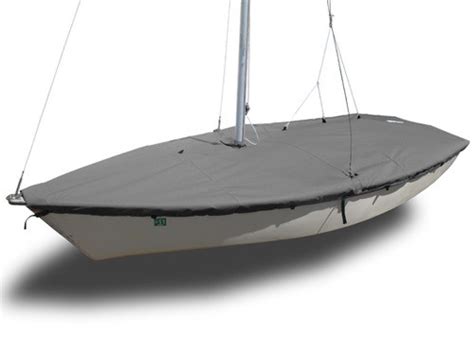 Impulse Dinghy 4m Sailboat Mast Up Flat Boat Cover Slo Sail And