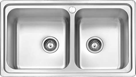 Jass Ferry Brilliant Stainless Steel Kitchen Sink 15 Two Square Bowl