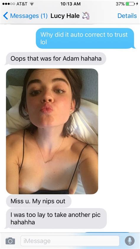Lucy Hale Leaked Nude Conversation Nips The Fappening Tv