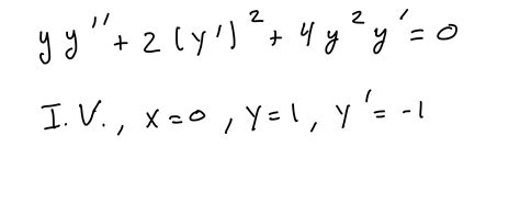 solved 2 니 gy” 2 14 1 4yy 0 y“ zy s i v