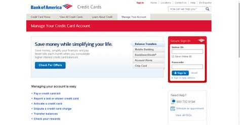 Maybe you would like to learn more about one of these? Bank of America Credit Card Login Guide | Today's Assistant