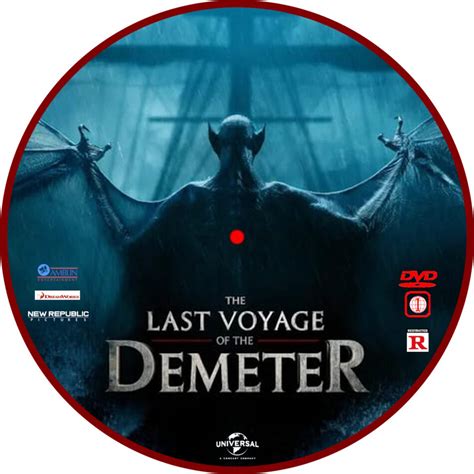 The Last Voyage Of The Demeter 2023 R1 Custom Dvd Label Dvdcovercom