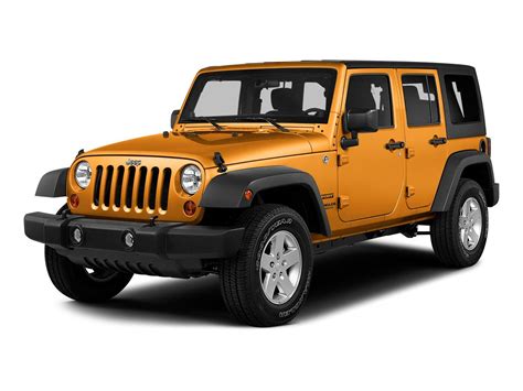 Used Sunset Orange Pearlcoat 2015 Jeep Wrangler Unlimited 4wd 4dr Sport
