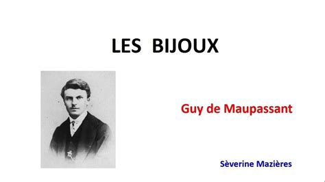 Les Bijoux Guy De Maupassant Nouvelle Youtube