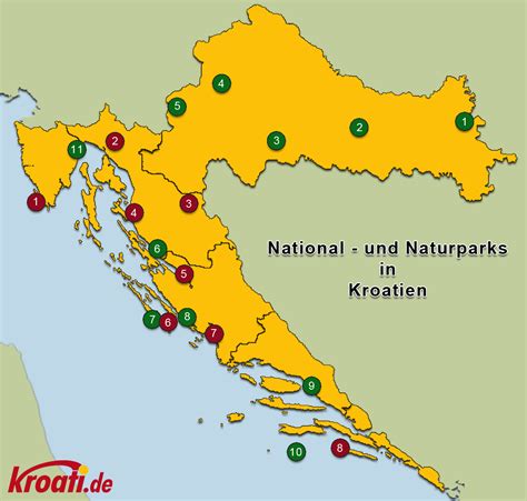 Krigen som fulgte i kjølevannet av selvstendigheten satt både. Nationalparks in Kroatien | Reiseführer Kroatien √