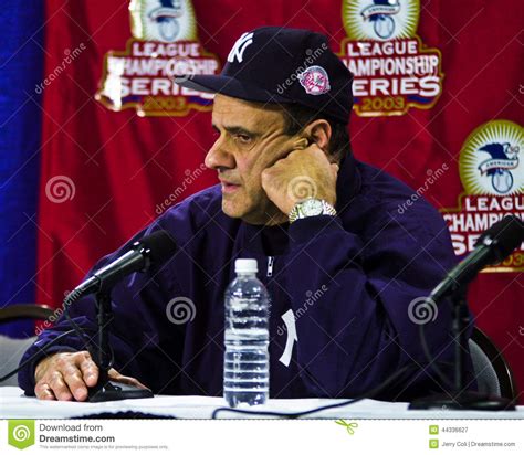 Joe Torre New York Yankees Manager Editorial Photography Image Of