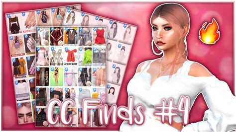 💜1000 Items Cc Finds 4 Sims 4 Female Cc Toddlers And More Youtube