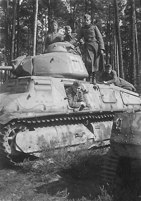 Char De Cavalerie Somua S 35 Tank Photo World War Photos