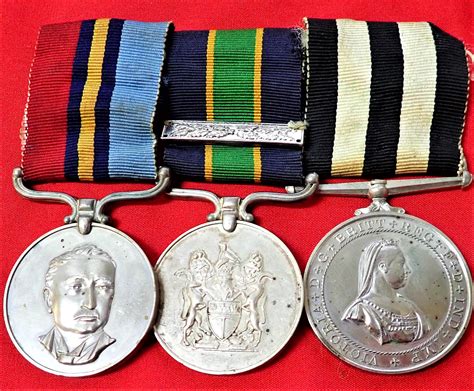 Post Ww2 Rhodesian General Service Police And St Johns Long Service