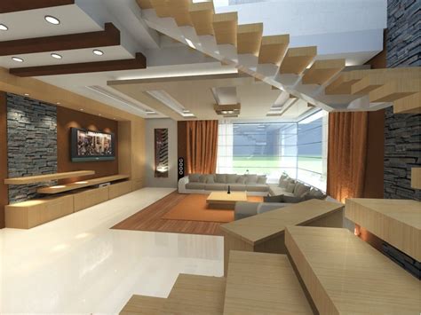 Large Modern Living Room Modern House