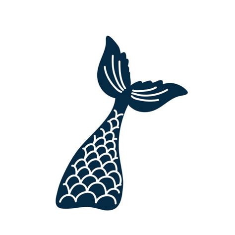 Download Royalty Free Silhouette Of The Baby Mermaids Clip Art ...