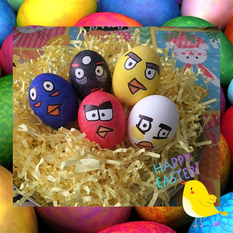 Easter Eggs Angry Birds Egg Decorating Angry Birds Billiard Balls