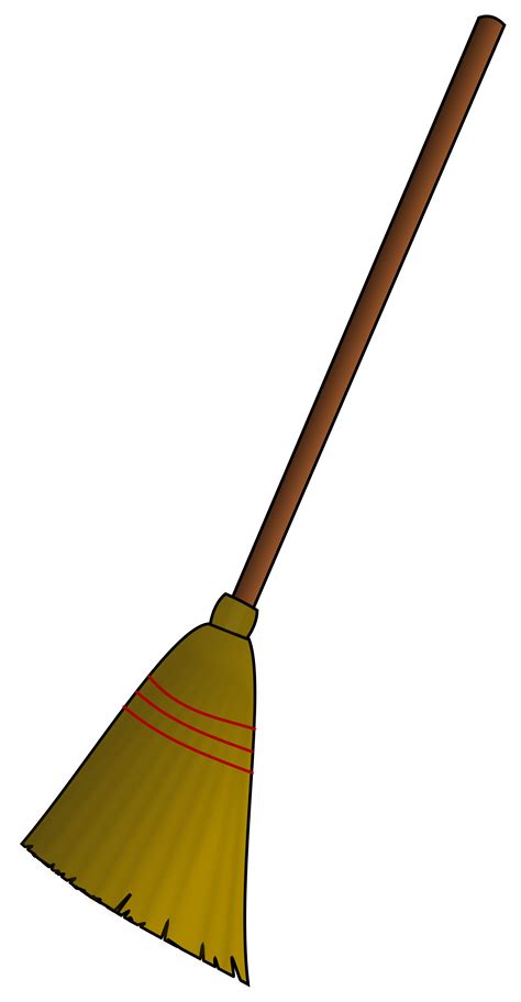 Transparent Broom Cartoon Clip Art Library