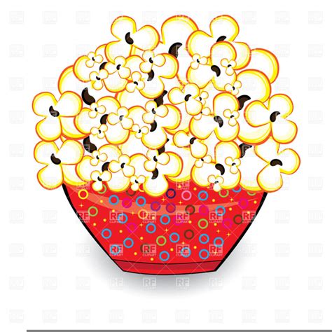 Clipart Bowl Of Popcorn Free Images At Vector Clip Art