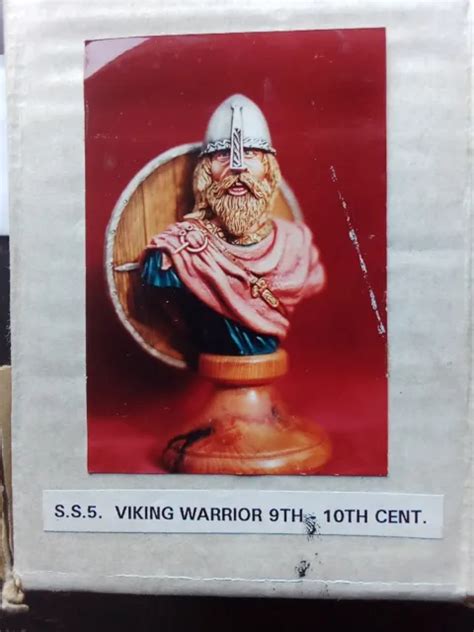 sands miniatures viking warrior 9th 10th century resin bust rare 35 00 picclick