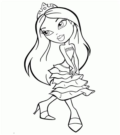 Bratz Babyz Coloring Pages Coloring Home