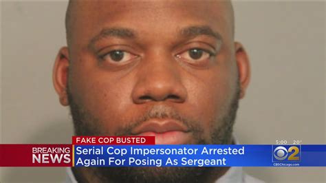 Serial Cop Impersonator Arrested Again Accused Of Posing As CPD