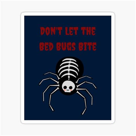 Bed Bugs Bite Sticker For Sale By Misc Merch Redbubble