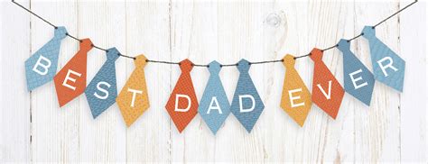 youll crush   printable fathers day tie banner crafted