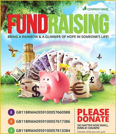 Fundraising Poster Template Free Of 36 Fundraiser Flyer Templates Psd