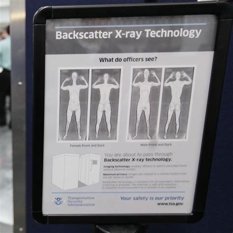 TSA Removes X Ray Body Scanners From Major Airports