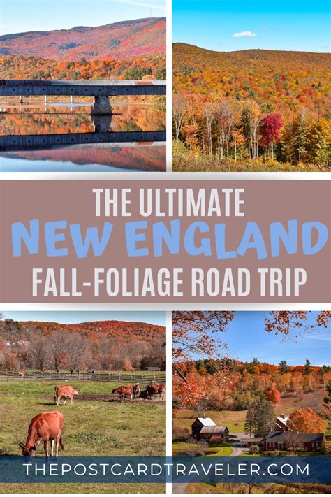 Spectacular New England Fall Road Trip Fall Road Trip Fall Foliage Road Trips New England
