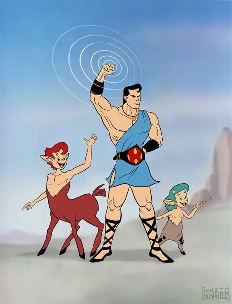 Hercules And His Sidekicks Weird Cartoon Adventure Cartoon Classic