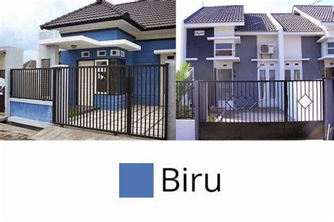 Kalau di rumah masih ada yang tabung biru, ya dihabiskan dulu. Baru 27+ Warna Cat Rumah Minimalis Nuansa Biru
