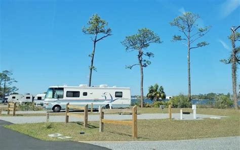St Andrews State Park Campground Campsite Pics Panama City Beach