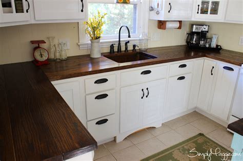 Charming And Classy Wooden Kitchen Countertops