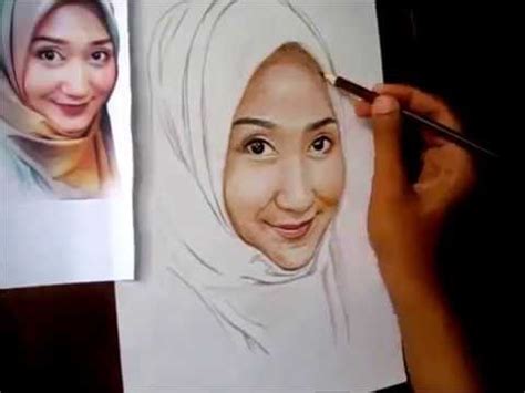 Tip melukis teknik melukis melukis muka. cara melukis wajah dengan pencil warna - YouTube