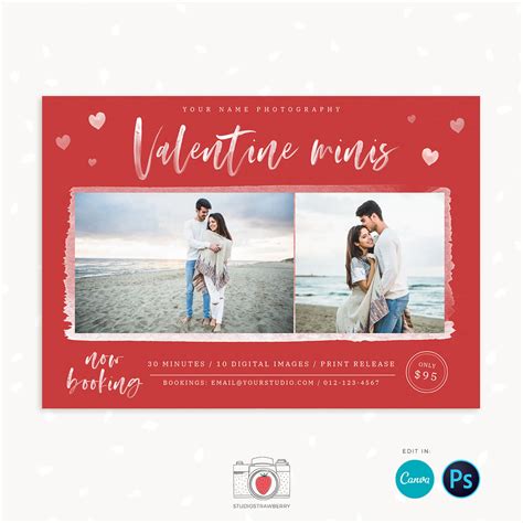 Paper Design And Templates Photo Template Summer Mini Session Template