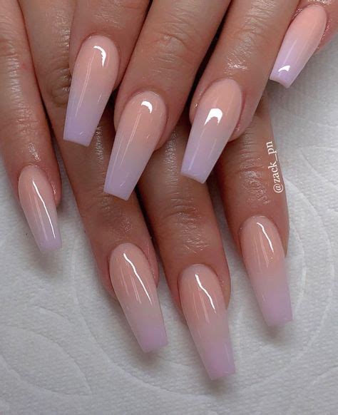Lavender Ombre Nails In 2019 Nail Designs Gel Nails Nails