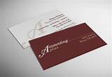 Business Cards For Accounting Services Images