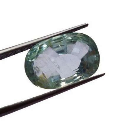 Oval Green Aquamarine Beruj Gemstone At Rs 450carat In Jaipur Id