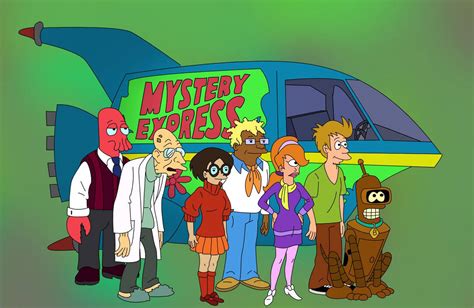 Futurama Scooby Doo Mystery Express By Scared192 On Deviantart