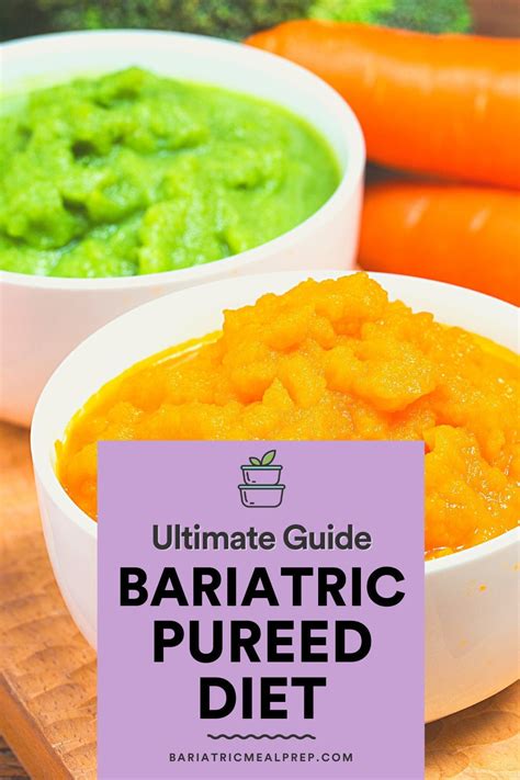 Your Guide To The Bariatric Pureed Diet In 2023 Bariatric Recipes